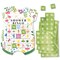 Big Dot of Happiness Wildflowers Baby - Picture Bingo Cards and Markers - Boho Floral Baby Shower Shaped Bingo Game - Set of 18